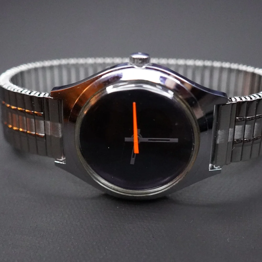 RARE 1970s Hugh Hefner Playboy Style Novelty Watch